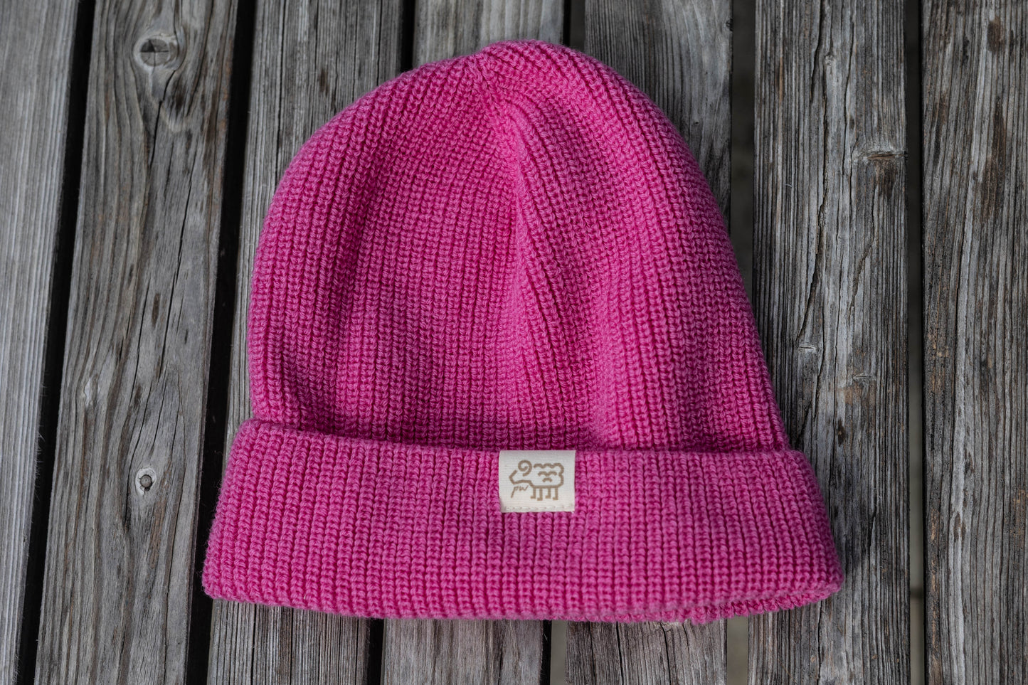 Merinostrickmütze "Heimathafen"