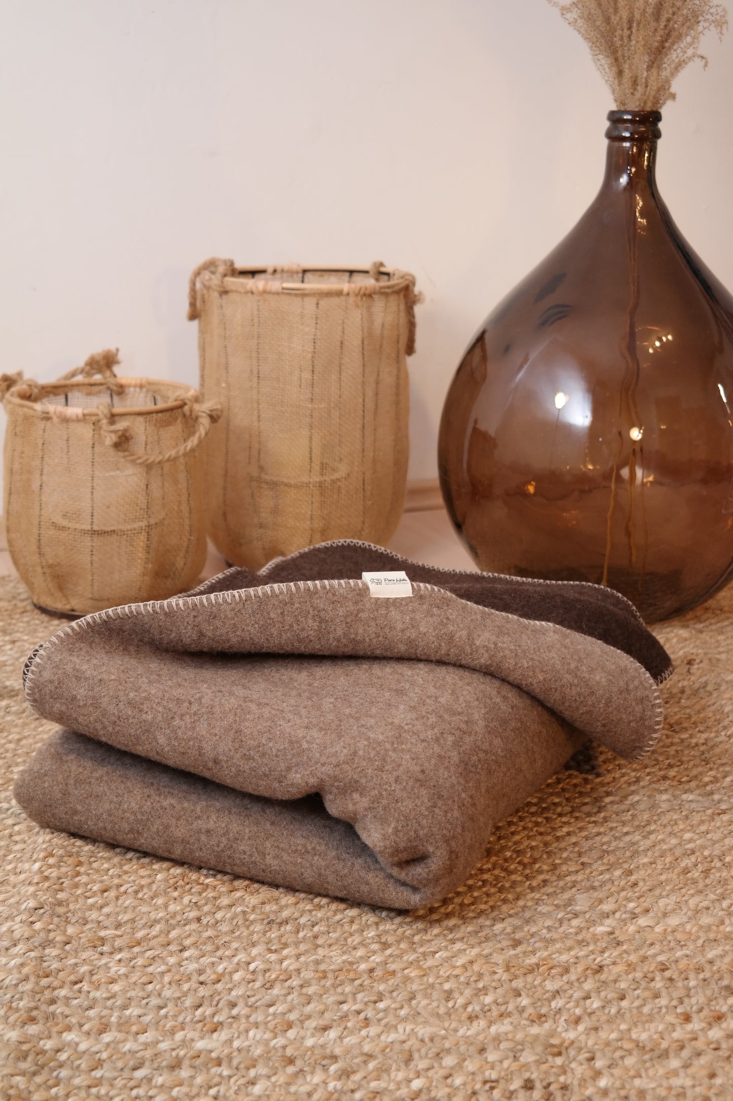 Wolldecke für Erwachsene "Fjordliebe"