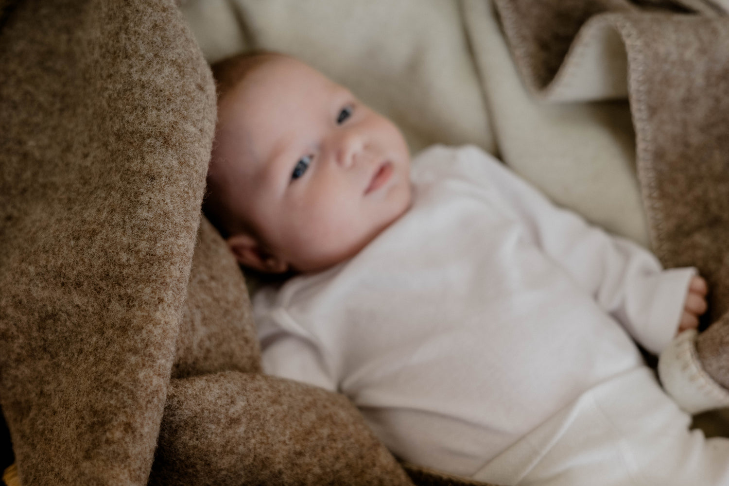 Baby- und Kinderdecken aus 100% süddeutscher Merinowolle