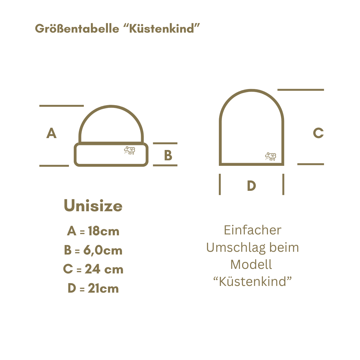 Kindermütze "Küstenkind"