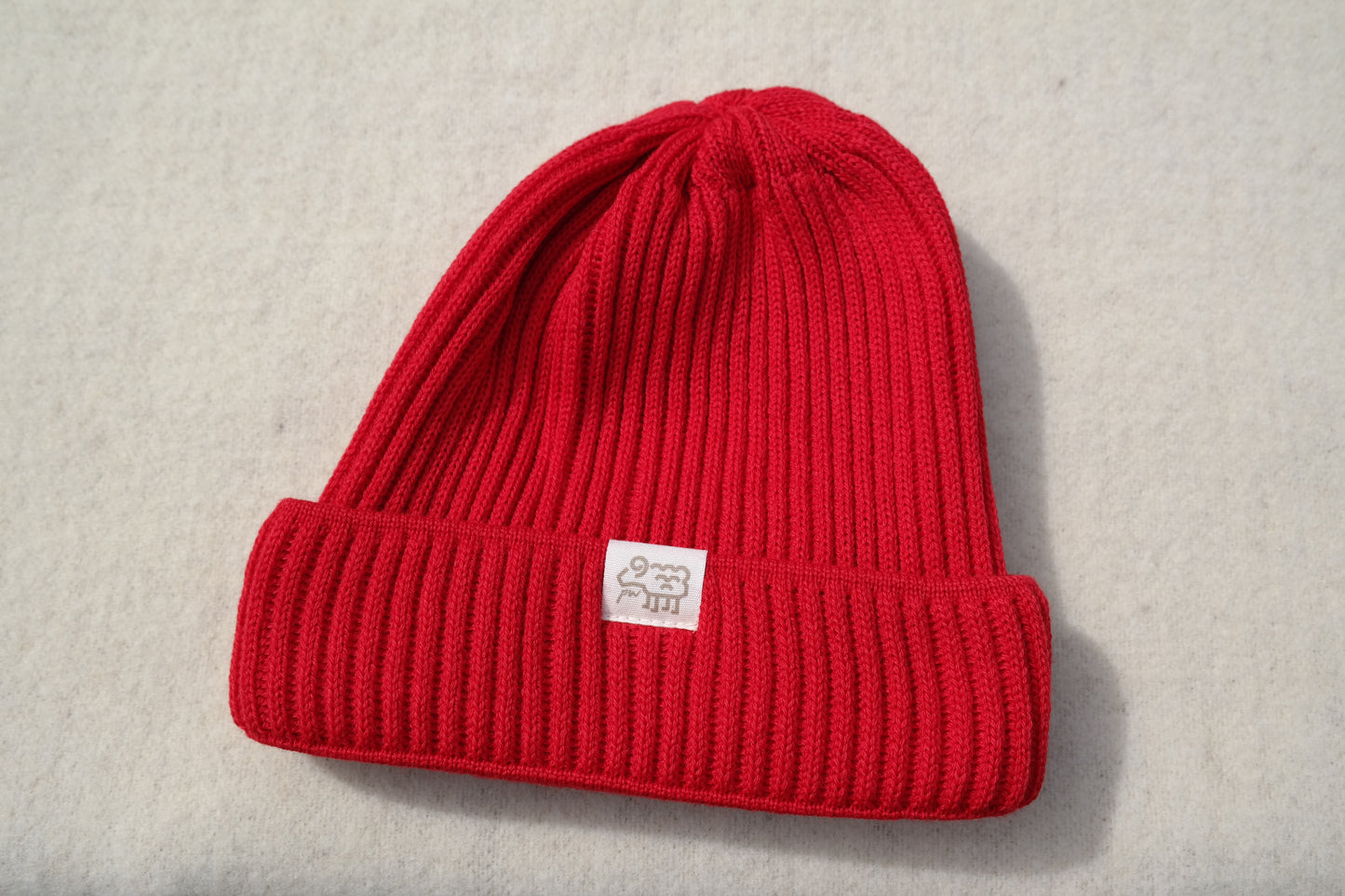 Merinostrickmütze "Leuchtturm"
