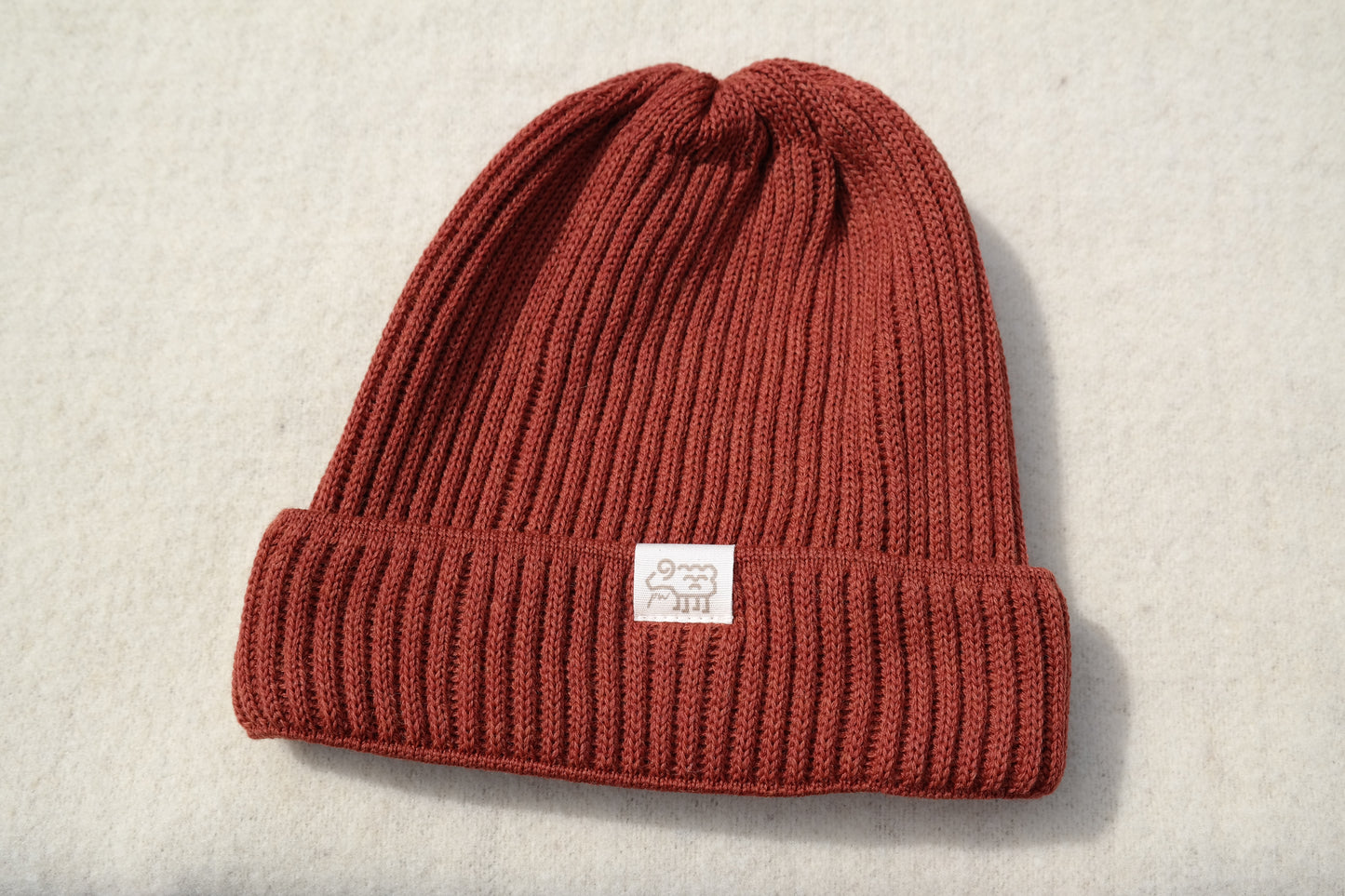 Merinostrickmütze "Leuchtturm"